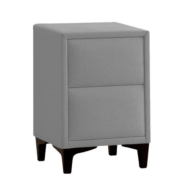 Nightstand MATHILDA - silver 25