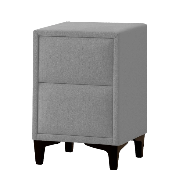 Nightstand MATHILDA - silver 25