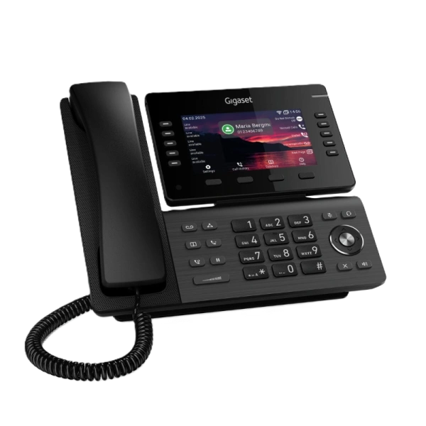VoIP телефон Gigaset P850W IP PRO - черен