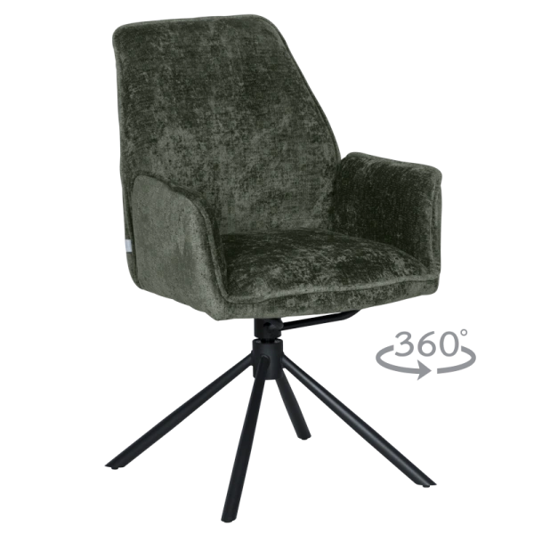 Dining chair PRATO - green