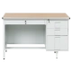 METAL DESK CR-1318 L - BEECH-GREY