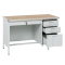 METAL DESK CR-1318 L - BEECH-GREY