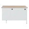 METAL DESK CR-1318 L - BEECH-GREY