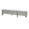 TV STAND TATUM - WHITE-CAPPUCCINO