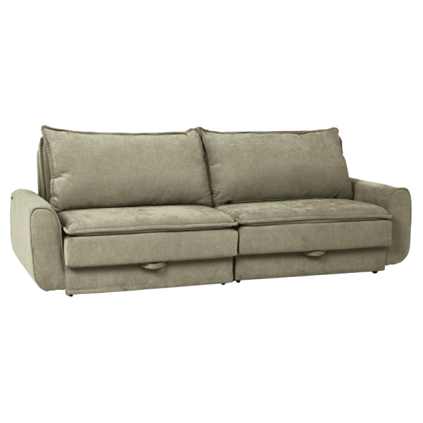 Sofa 3-seater BALAMBA - mocha H38