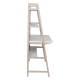 Desk with shelf LUCENA - cappuccino
