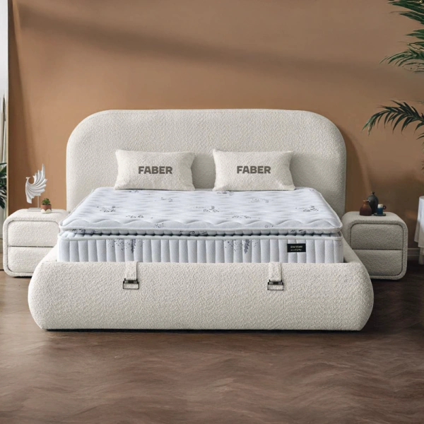 BED FABER 140X200 EDEN 06 (LATTE 06)