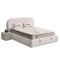 Boxspring bed FABER 180x200 - pearl SY