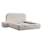 Boxspring bed FABER 180x200 - pearl SY