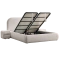 Boxspring bed FABER 180x200 - pearl SY