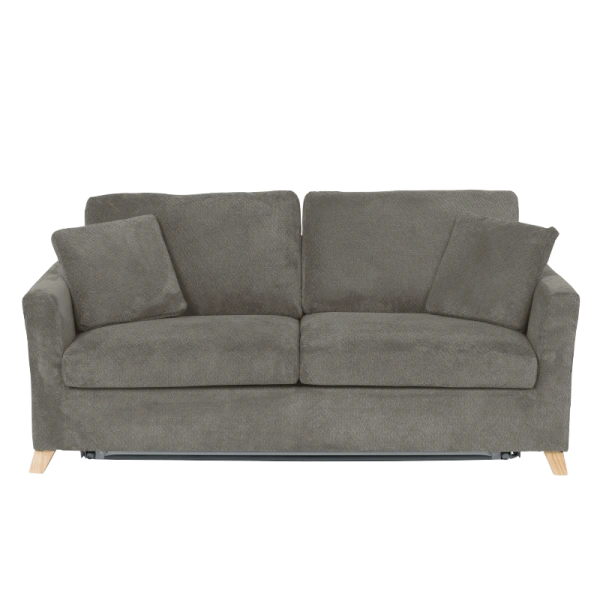 Sofa bed - three-seater FIZI 2 - brown E40