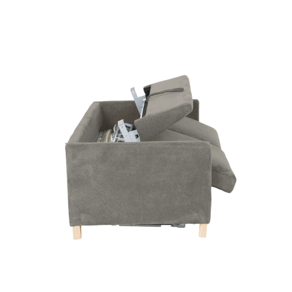 Sofa bed - three-seater FIZI 2 - brown E40