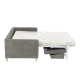 Sofa bed - three-seater FIZI 2 - brown E40