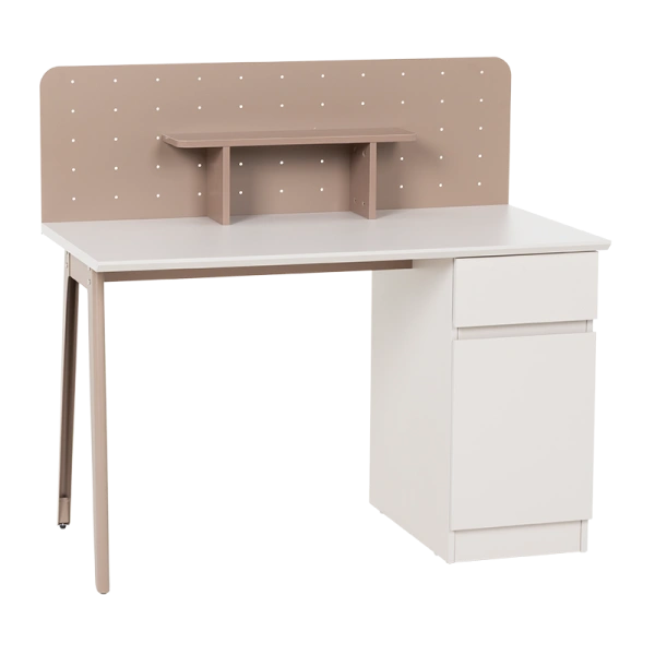 COMPUTER DESK BAIS - CAPPUCCINO