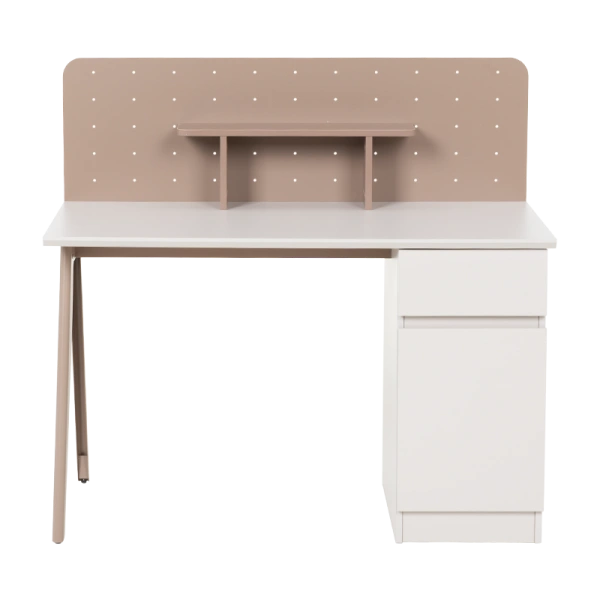 COMPUTER DESK BAIS - CAPPUCCINO