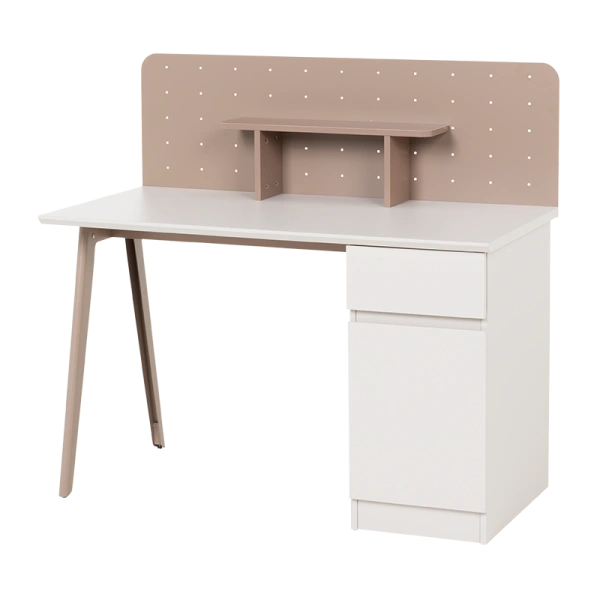 COMPUTER DESK BAIS - CAPPUCCINO