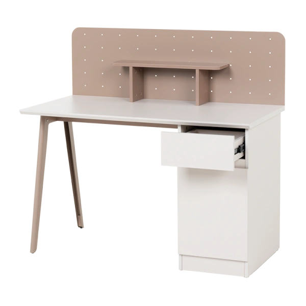 COMPUTER DESK BAIS - CAPPUCCINO