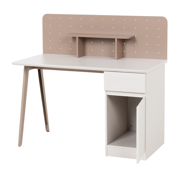 COMPUTER DESK BAIS - CAPPUCCINO