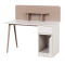 COMPUTER DESK BAIS - CAPPUCCINO