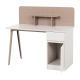 COMPUTER DESK BAIS - CAPPUCCINO