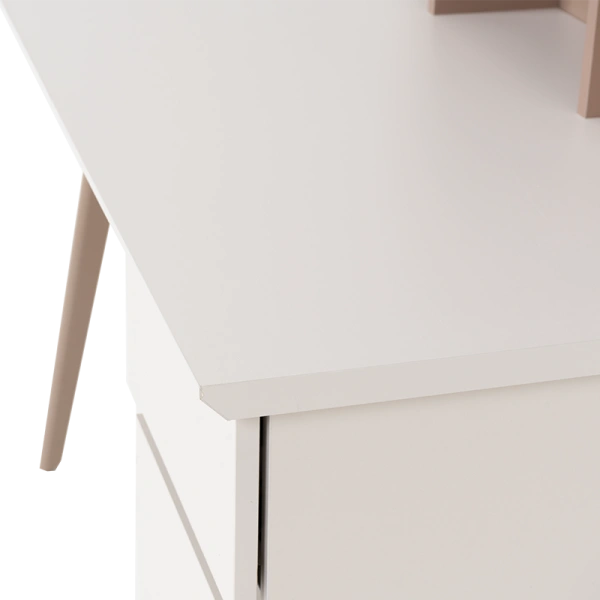 COMPUTER DESK BAIS - CAPPUCCINO