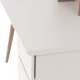 COMPUTER DESK BAIS - CAPPUCCINO