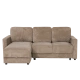 Corner sofa BUMBA - brown E40