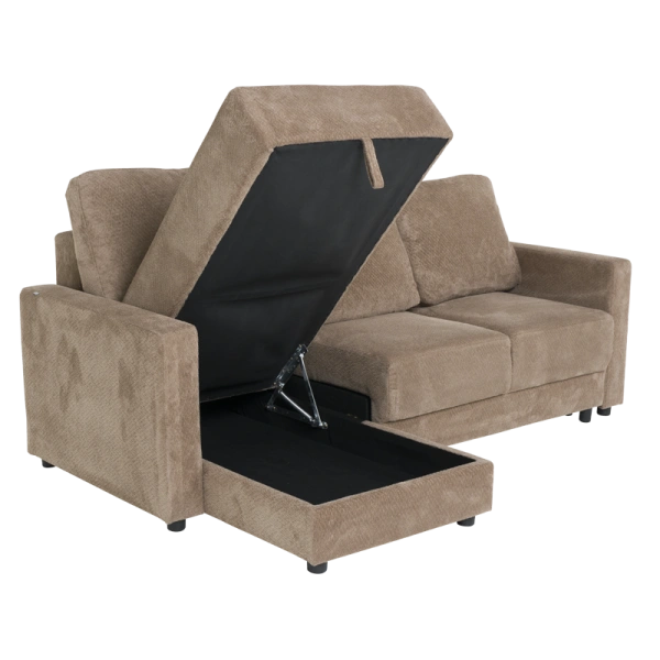 Corner sofa BUMBA - brown E40