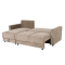 Corner sofa BUMBA - brown E40