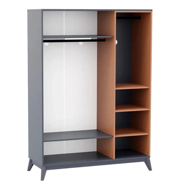 BREDA 3 DOORS WARDROBE - 2230