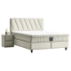 Тапицирана спалня с матрак SIESTA 180 x 200 - крем 01