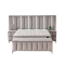 BED MOONLIGHT 140X200 DALLAS 03 (BEIGE 03)