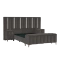 Boxspring bed MOONLIGHT 180 x 200 - grey 190