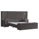 Boxspring bed FLORIDA 180 x 200 - grey 29