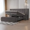 Boxspring bed FLORIDA 180 x 200 - grey 29