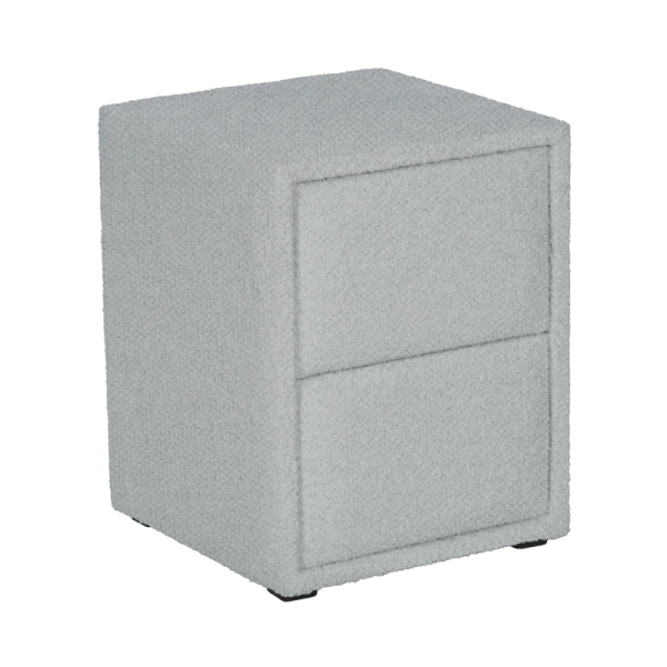 NIGHTSTAND DIANA BUKLET 325326 (LIGHT GREY 325326)