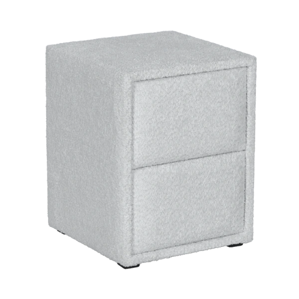 NIGHTSTAND COMO ANTHOLOGY SILVER (SILVER AN)