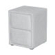 NIGHTSTAND COMO ANTHOLOGY SILVER (SILVER AN)