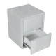 NIGHTSTAND COMO ANTHOLOGY SILVER (SILVER AN)