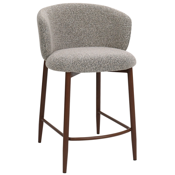 Bar chair MEMO - black - brown 170 WAL