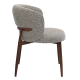 Dining Chair LETEN - Black - brown 170 WAL