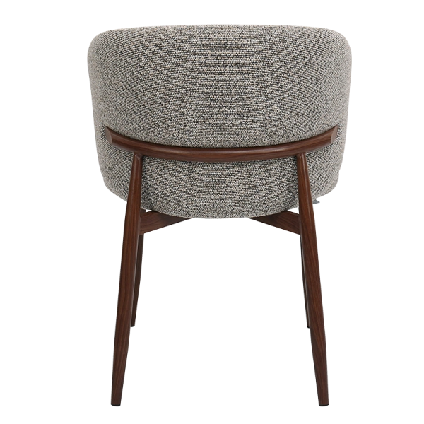 Dining Chair LETEN - Black - brown 170 WAL
