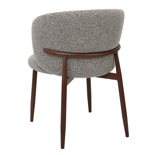 Dining Chair LETEN - Black - brown 170 WAL