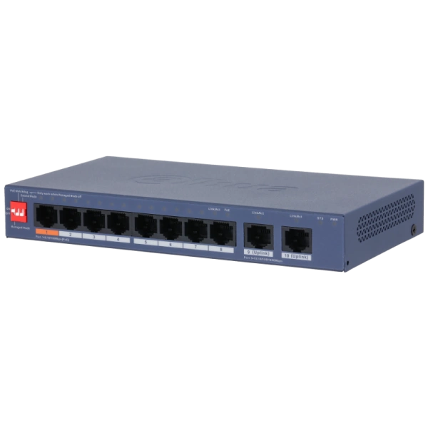 Dahua CS4010-8ET2GT-60 10-Port Cloud Managed Desktop Switch with 8-Port PoE