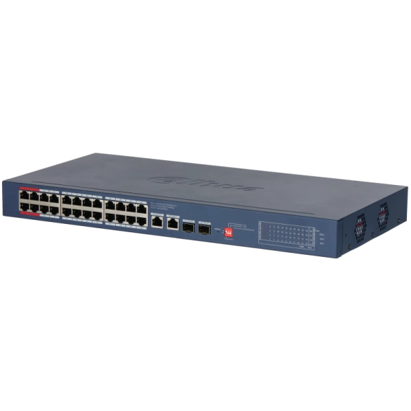 Dahua CS4228-24GT-240 28-Port Cloud Managed Desktop Gigabit Switch with 24-Port PoE