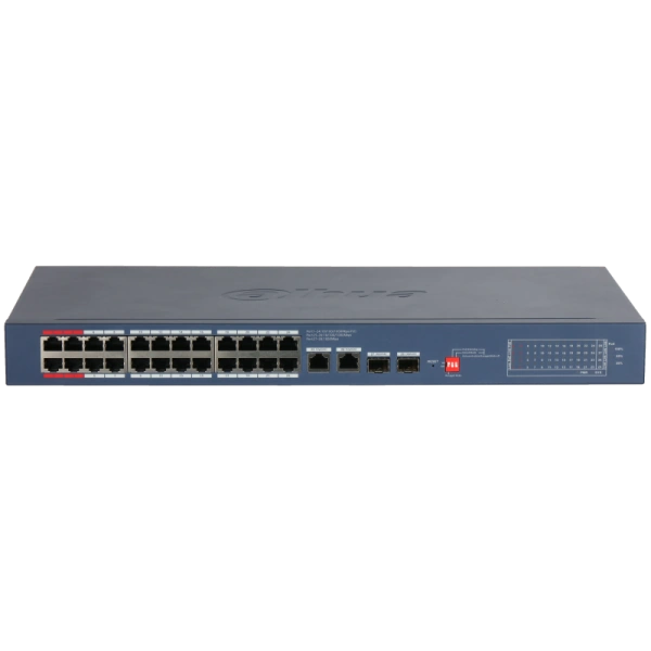 Dahua CS4228-24GT-240 28-Port Cloud Managed Desktop Gigabit Switch with 24-Port PoE