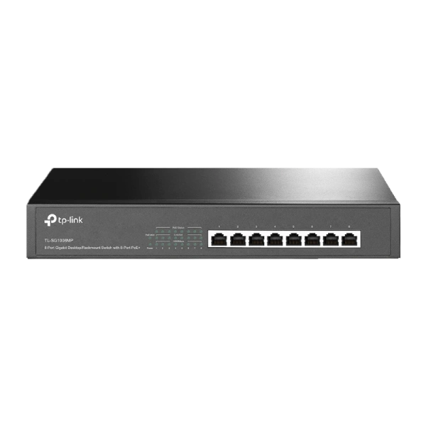 Суич TP-Link SG1008MP 8 port PoE+
