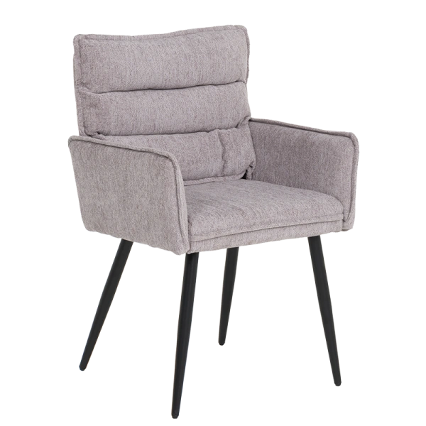 Dining chair with arms IKSAN  - beige R91