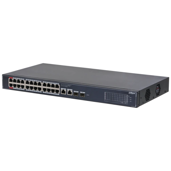 Dahua SG4028LP 28-Port Cloud Managed Desktop Gigabit Switch with 24-Port PoE