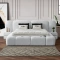 Boxspring bed BUMBY 180 x 200 - light grey 21